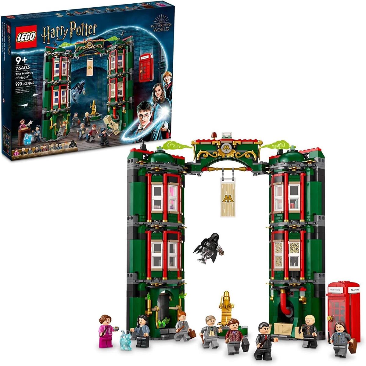 Lego Harry Potter The Ministry of Magic 76403 Building Toy Set For Kids Boys a