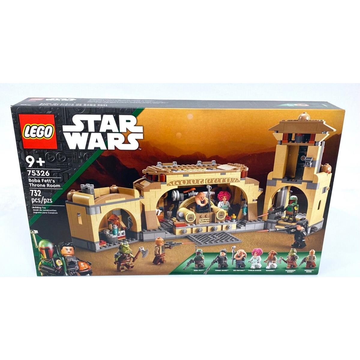 Lego 75326 Star Wars Boba Fett`s Throne Room 732 Pcs