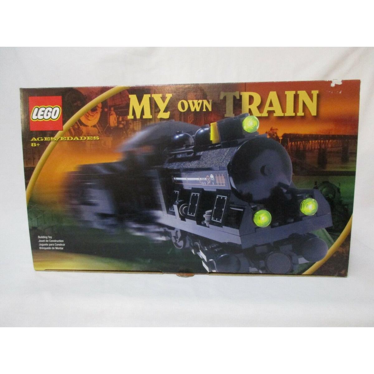 Lego My Own Train 3741 3742 3743 Large Locomotive Tender Blue