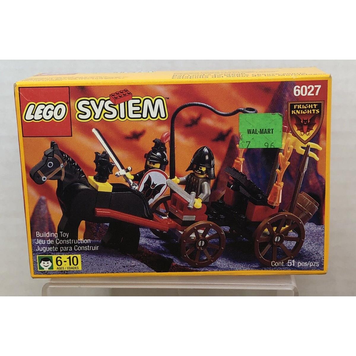 Lego System 6027 Castle Bat Lord`s Catapult Fright Knights 1997