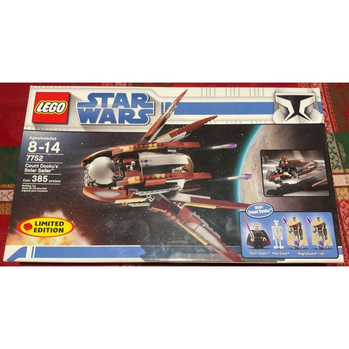 2009 Lego Star Wars 7752 Count Dooku`s Solar Sailer