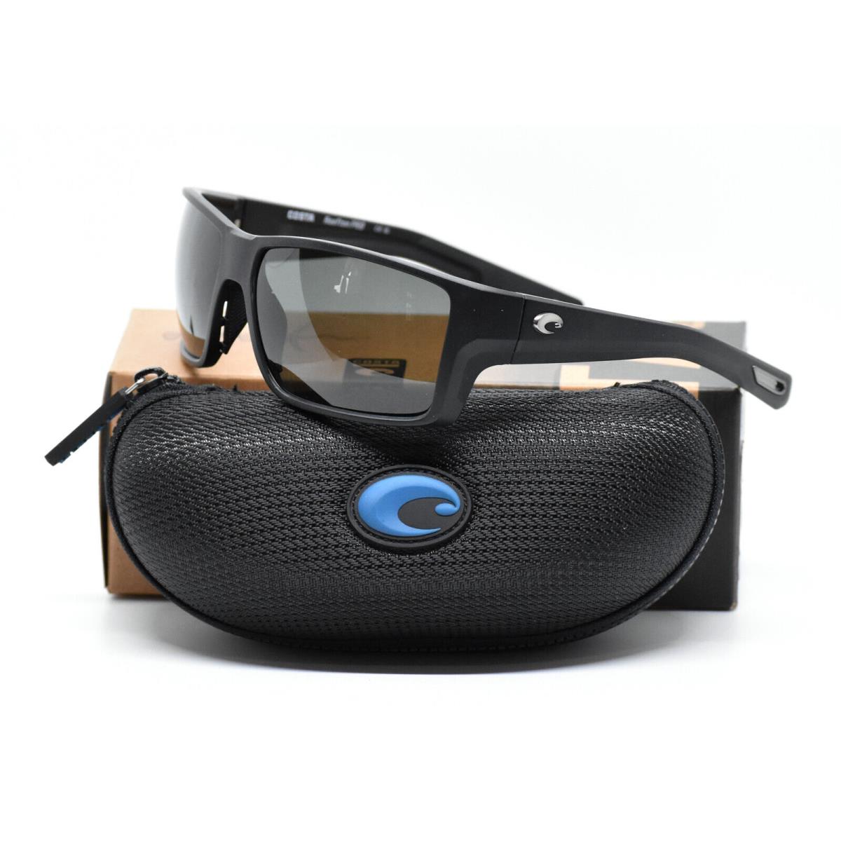 Reefton Pro - Matte Black Frame Gray Glass Lens 580G by Costa Del Mar
