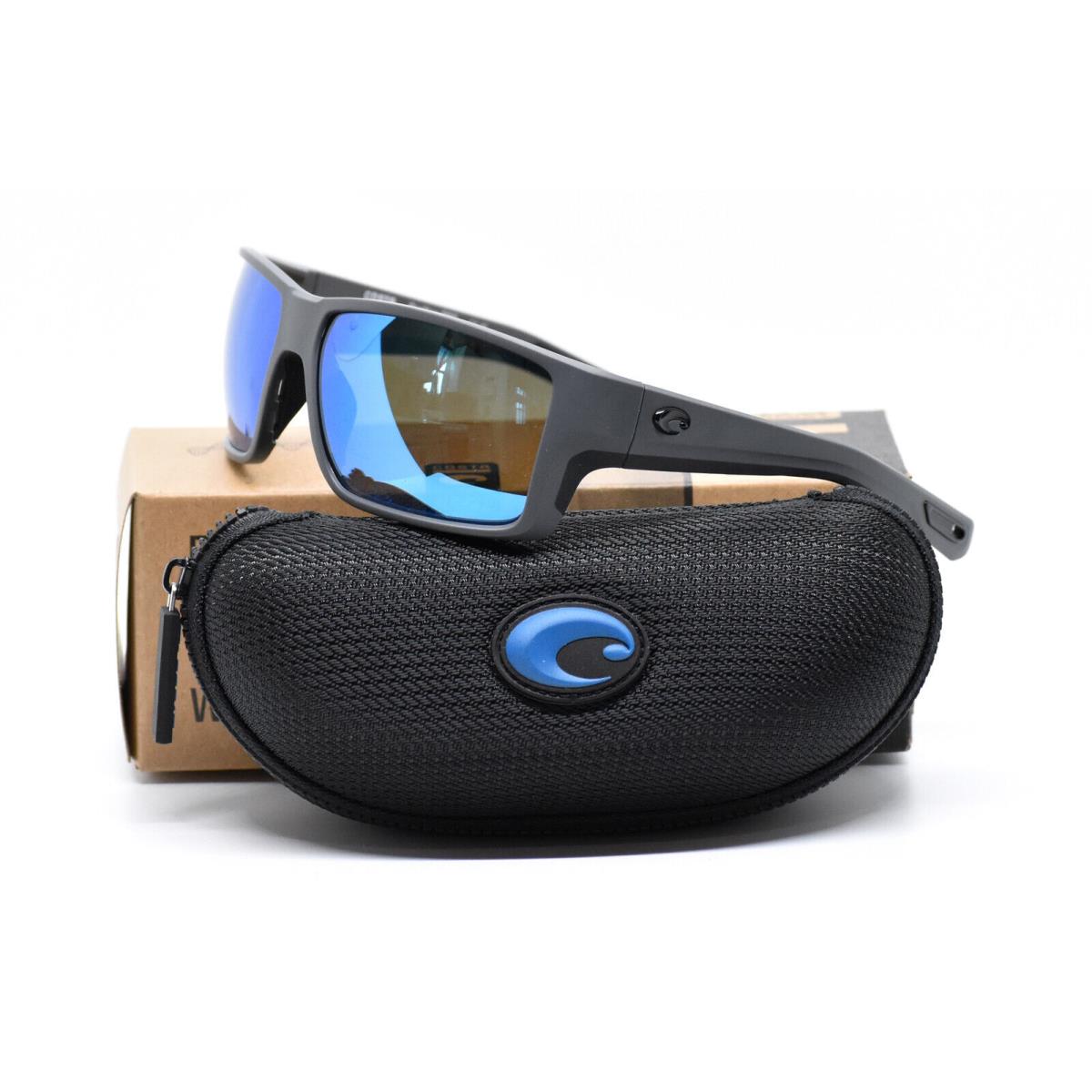 Reefton Pro - Gray Frame Blue Mirror Lens 580G by Costa Del Mar