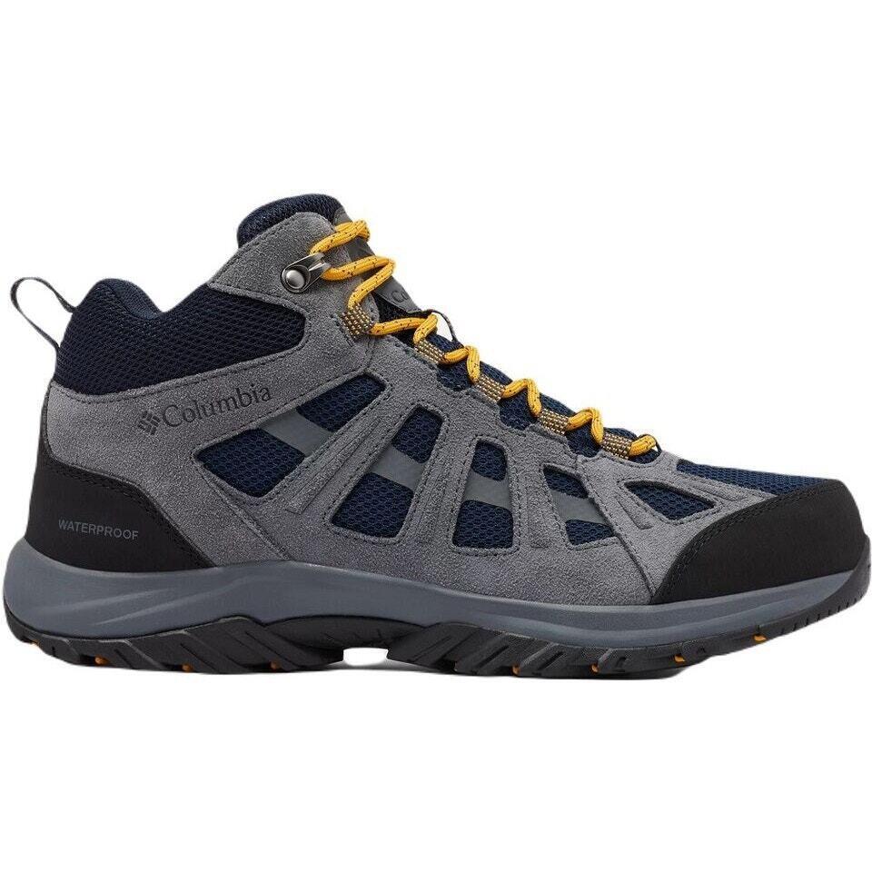 Columbia Mens Redmond Iii Mid Hiking Boots Walking Shoe Waterproof Brown Size 11
