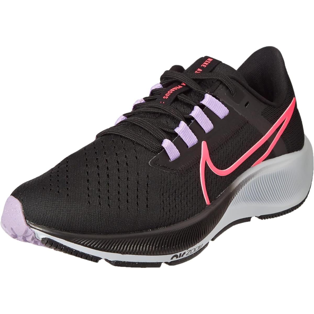 Nike Women`s Stroke Running Shoe Black/Lilac/Pure Platinum/Hyper Pink