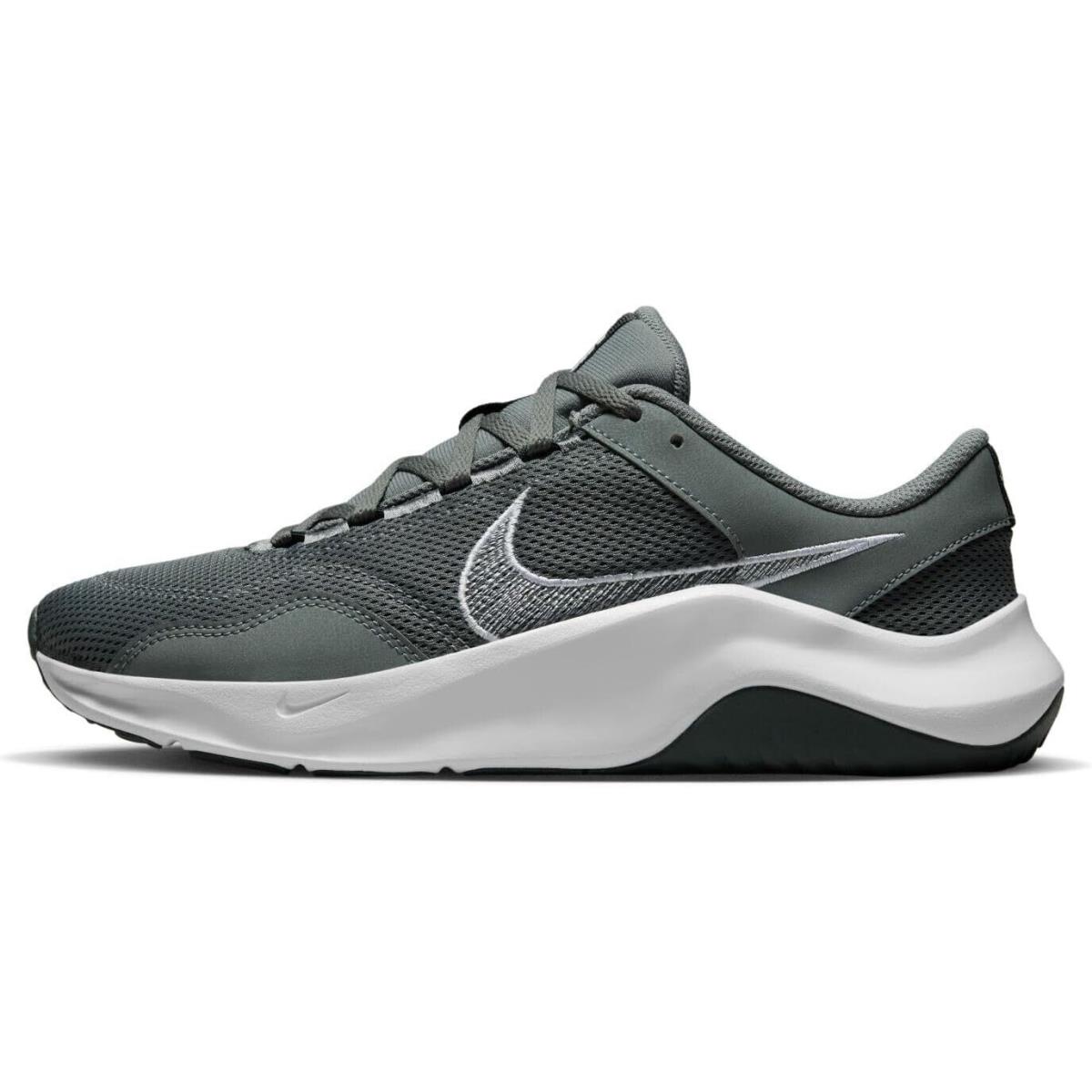 Nike Men`s DM1120 002 DM1120 001 DM1120 700 Legend Essential 3 NN Sneaker - Grey/White