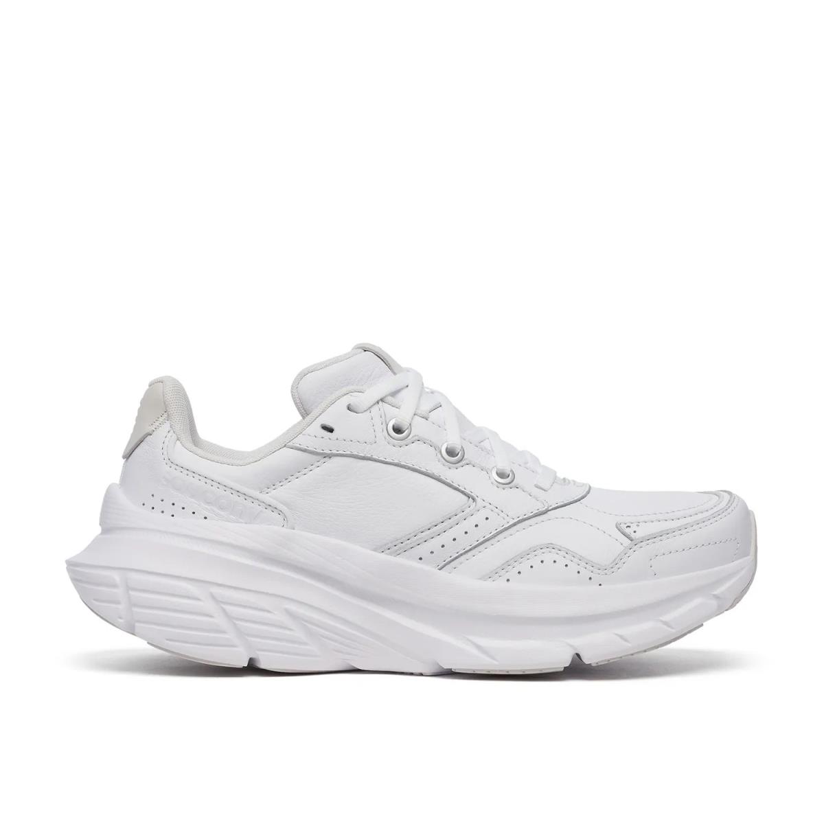 Woman`s Athleisure Saucony Guide Metro LE Running Shoe White