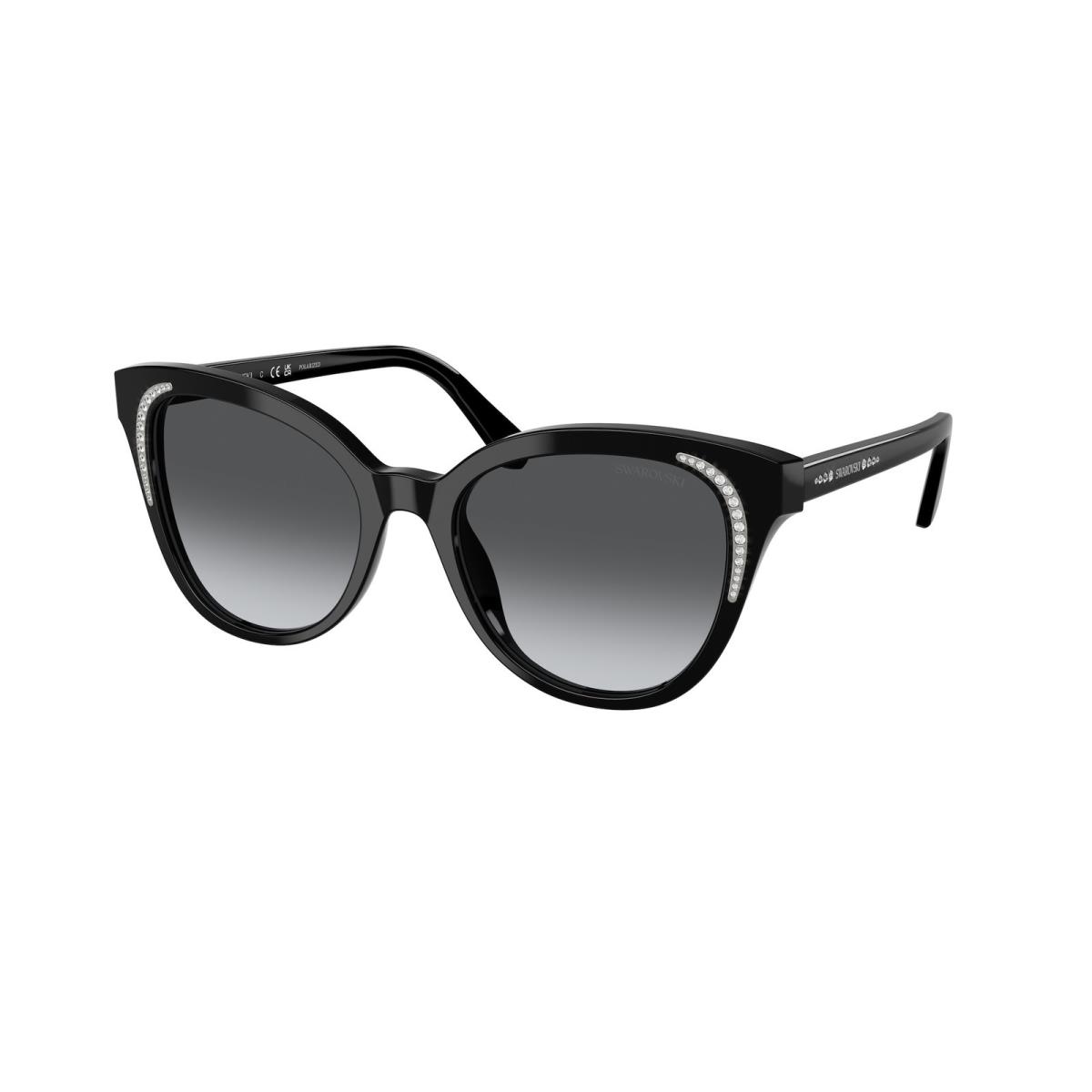 Swarovski SK6031 1001T3 Black Gradient Grey Polarized 53 mm Women`s Sunglasses
