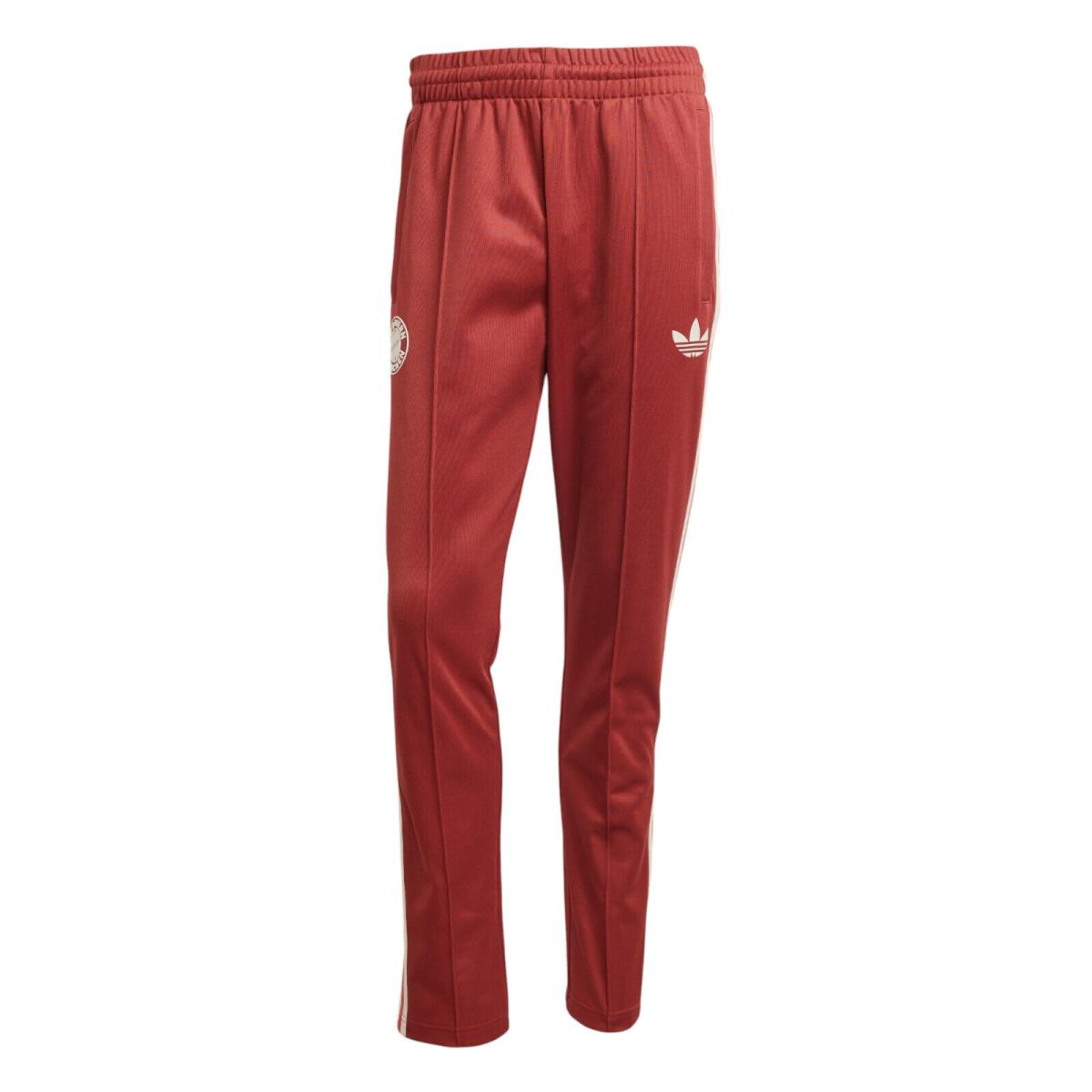 Men`s Adidas Originals Mystery Red FC Bayern OG Beckenbauer Track Pants