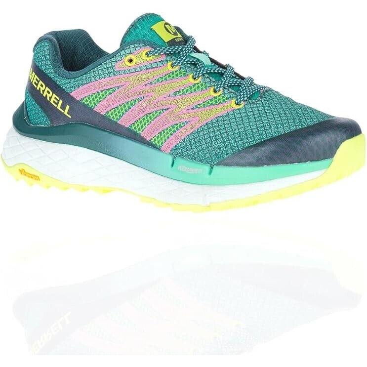 Merrell Rubato J135136 Sneakers Womens Size 8.5 Marine Aqua Running Shoes TF3700