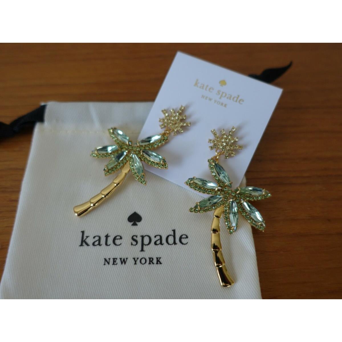 Kate spade palm tree on sale necklace