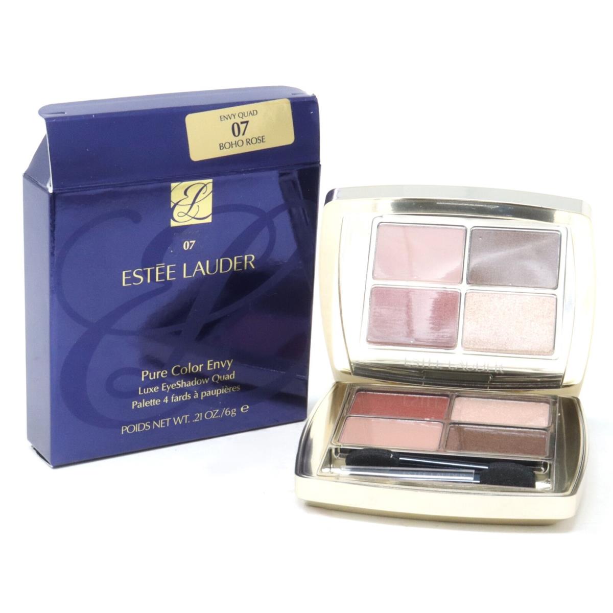 Estee Lauder Pure Color Envy Luxe Eyeshadow Quad 0.21oz 07 Boho Rose