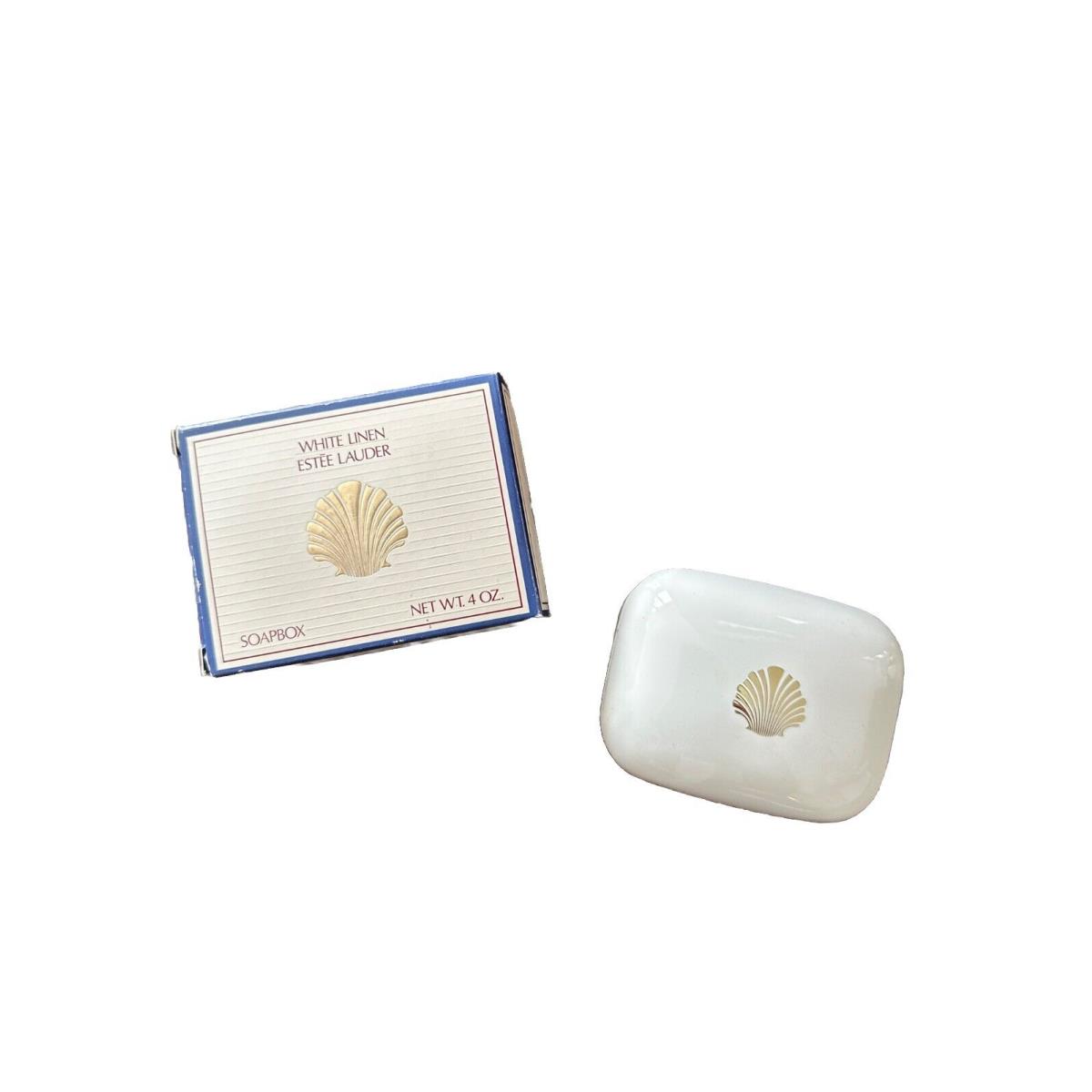 White Linen Perfumed Soap Box By Estee Lauder by Estée Lauder