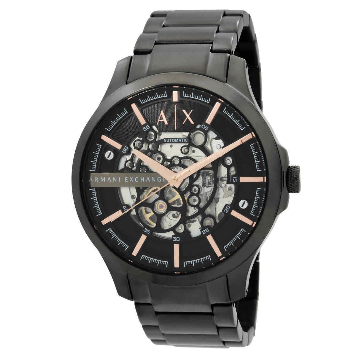 Armani Exchange Automatic Black Dial Men`s Watch AX2458