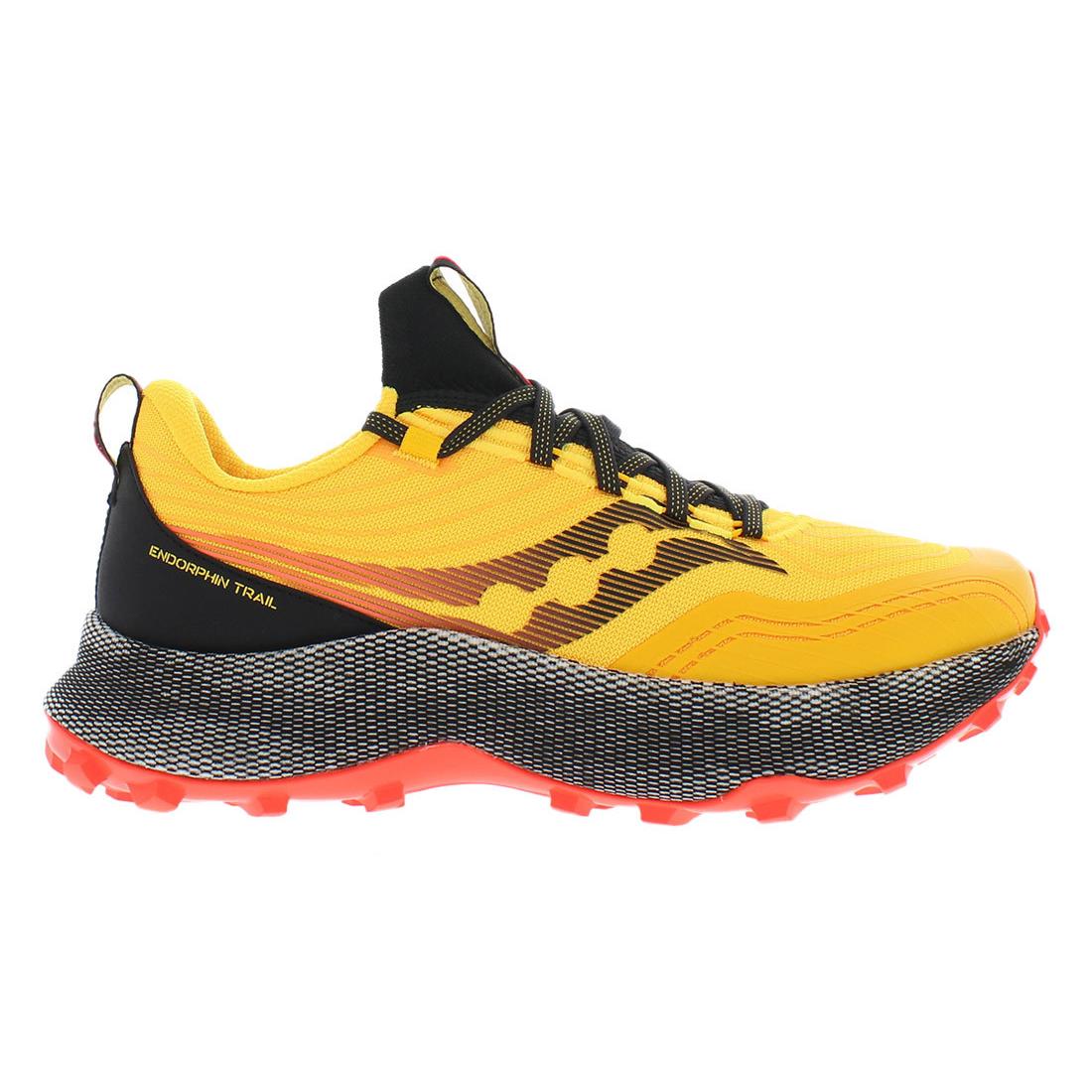 Saucony Endorphin Trail Mens Shoes - Vizigld/Vizired, Main: Yellow