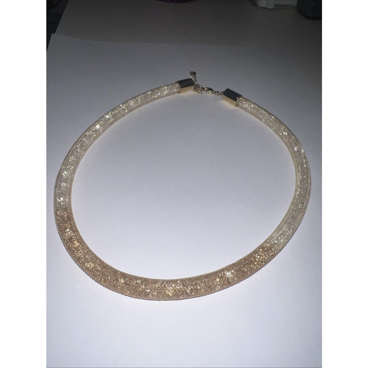 Swarovski Stardust Crystal Necklace 5180944 Silver 42CM