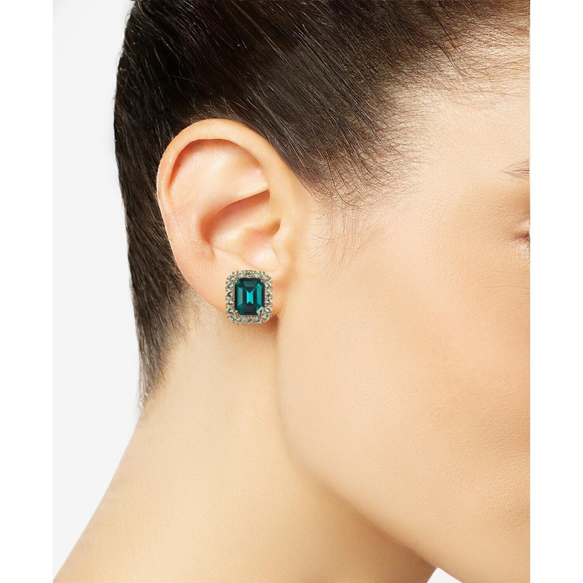 Kate Spade York Bright Ideas Emerald Cut Stud Earrings Fuchsia Pink Ruby  Red - Kate Spade jewelry - 098686710559 | Fash Brands