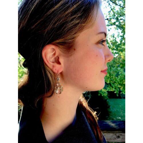 Kate Spade 14K Filled Amazing Chandelier Earrings Bridal Princess Court