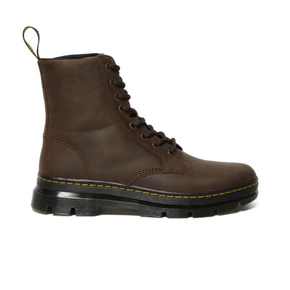Dr. Martens Combs Leather Rugged Boot - Gaucho Crazy Horse Gaucho Crazy Horse