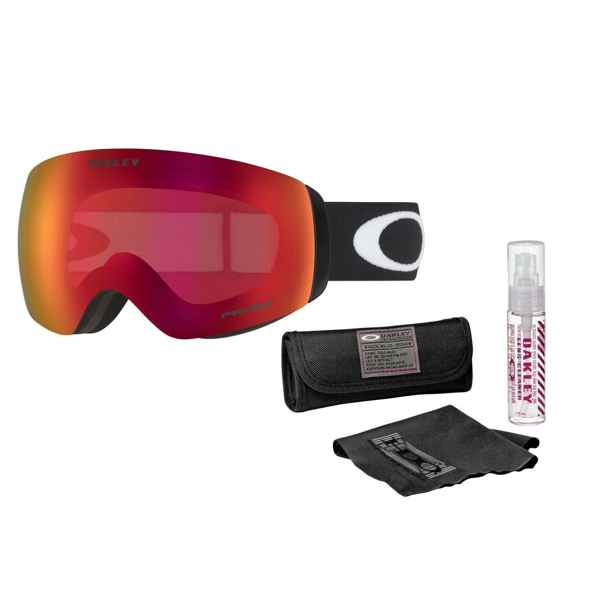 Oakley Flight Deck XM Snow Goggle Matte Black Frame/prizm Torch Iridium Lens w