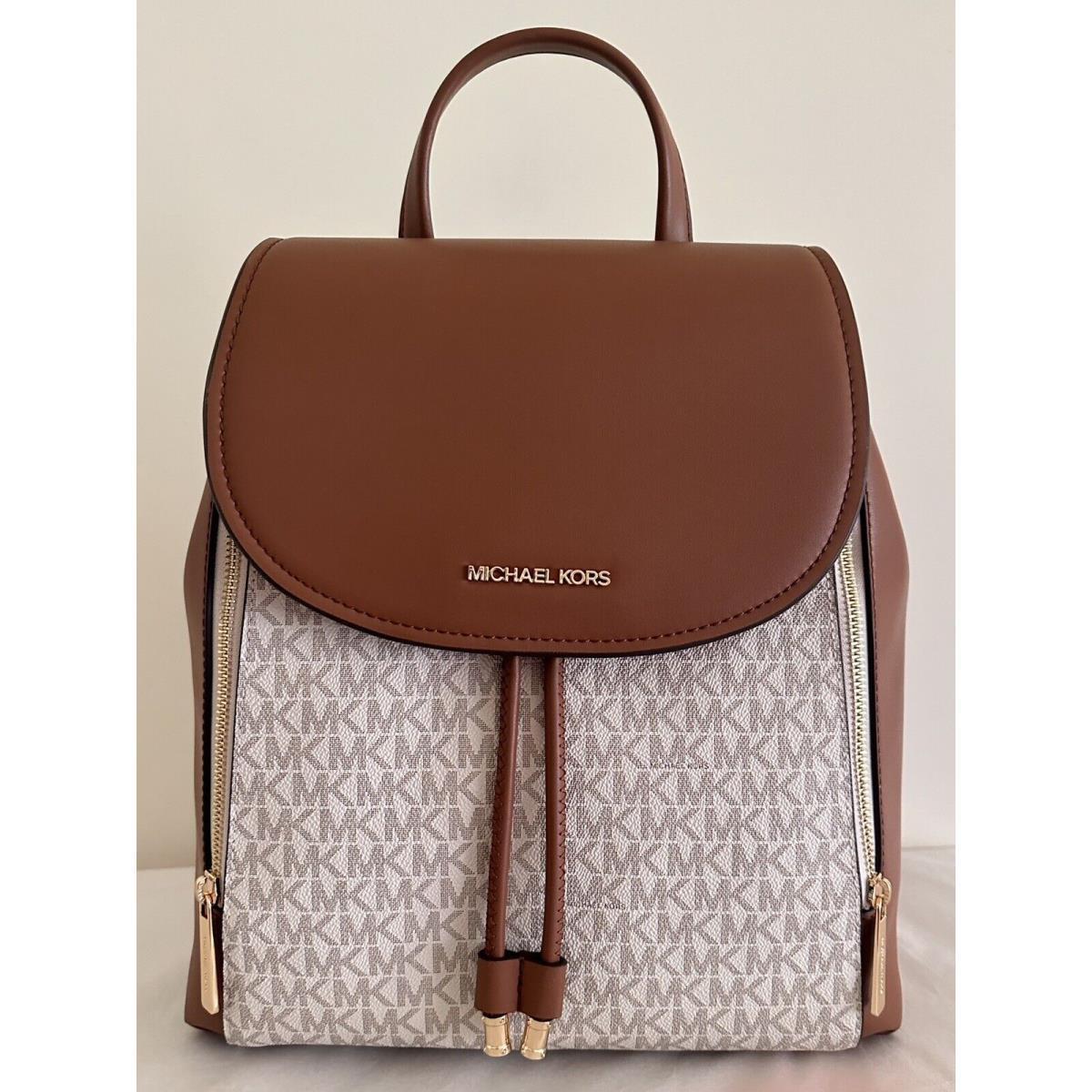 Michael Kors Phoebe Medium Flap Drawstring Backpack