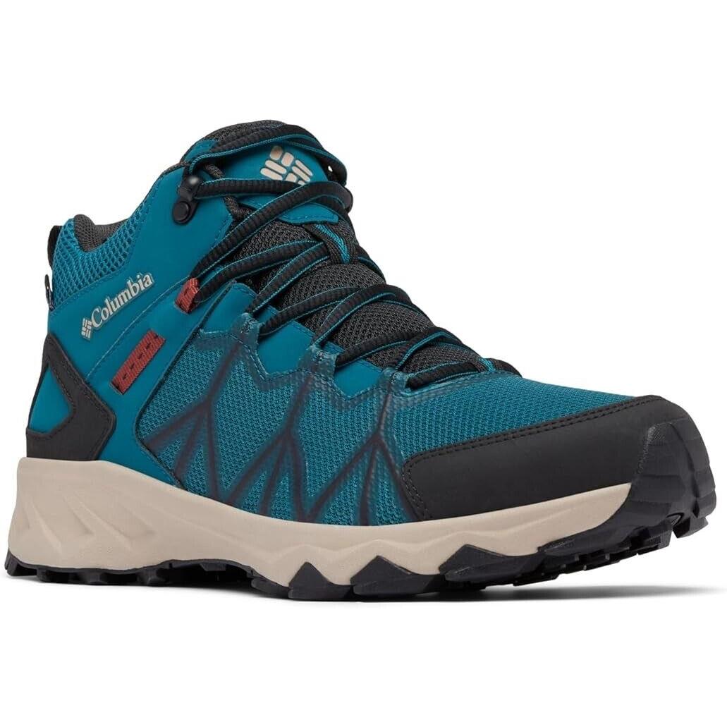 Columbia Men`s Peakfreak II Mid Outdry Waterproof Hiking Shoe DeepWave/Spice11.5