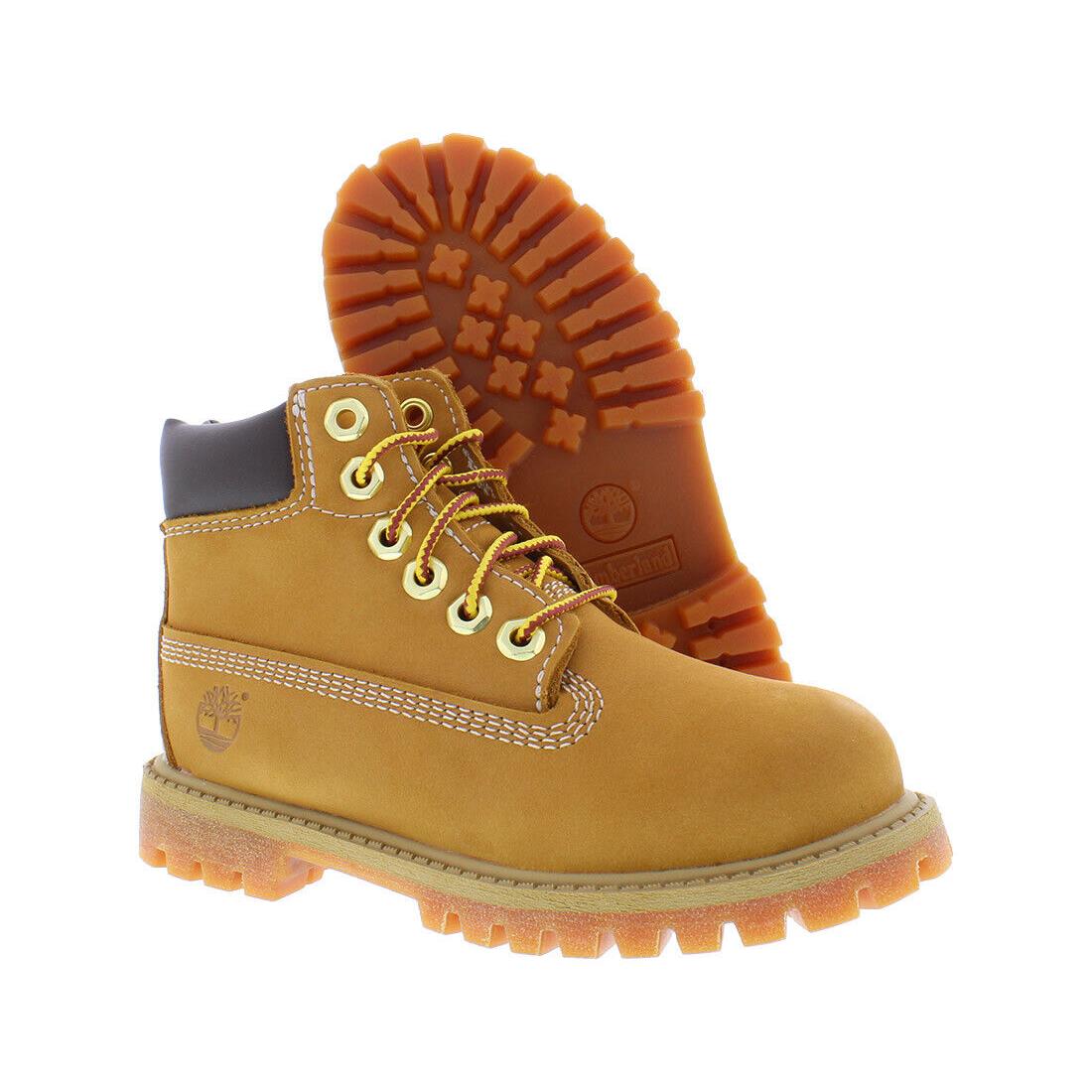 Timberland Premium 6 In Waterproof Infant/toddler Shoes Size 12 Color: Wheat