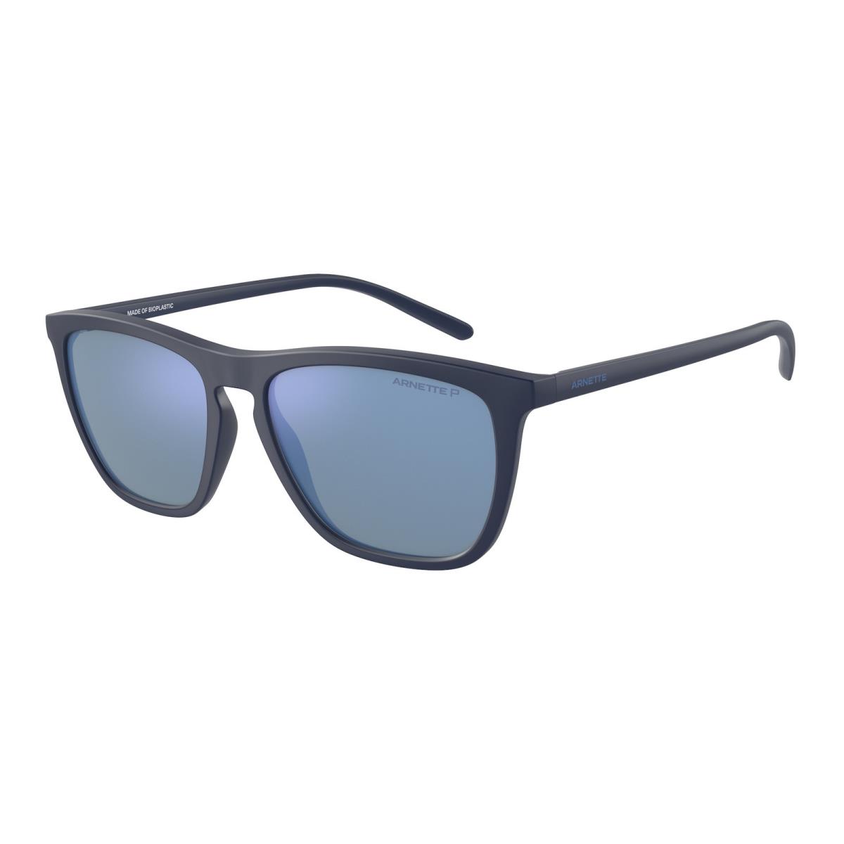 Arnette AN4301 275922 Fry Matte Navy Blue Grey Polarized 55 mm Unisex Sunglasses