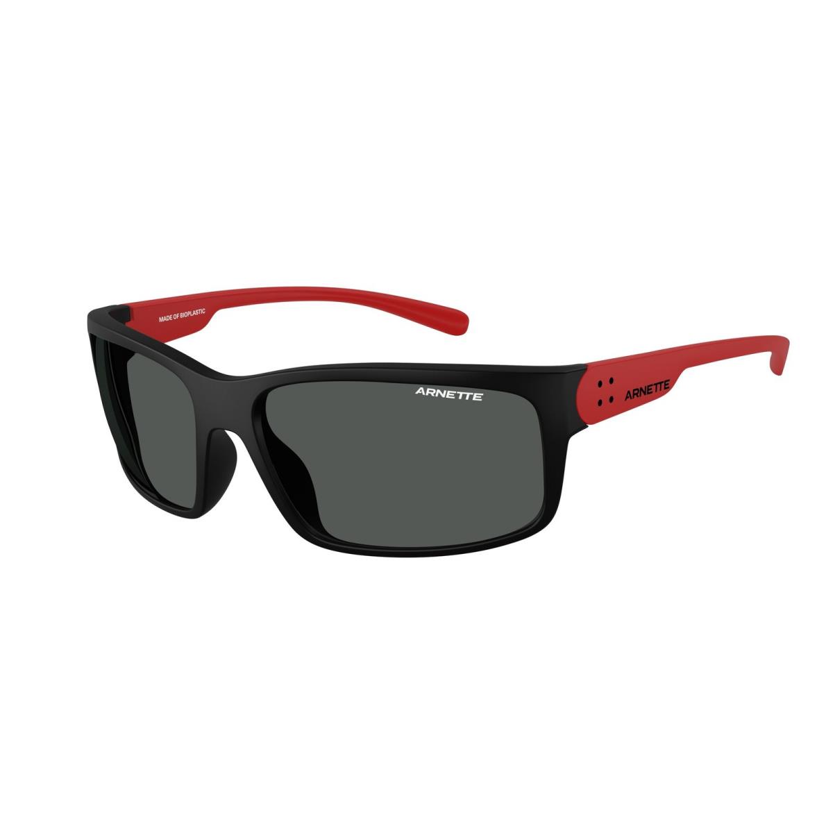 AN4242 275887 Fastball 2.0 Matte Black Dark Grey 62 mm Men`s Sunglasses by Arnette
