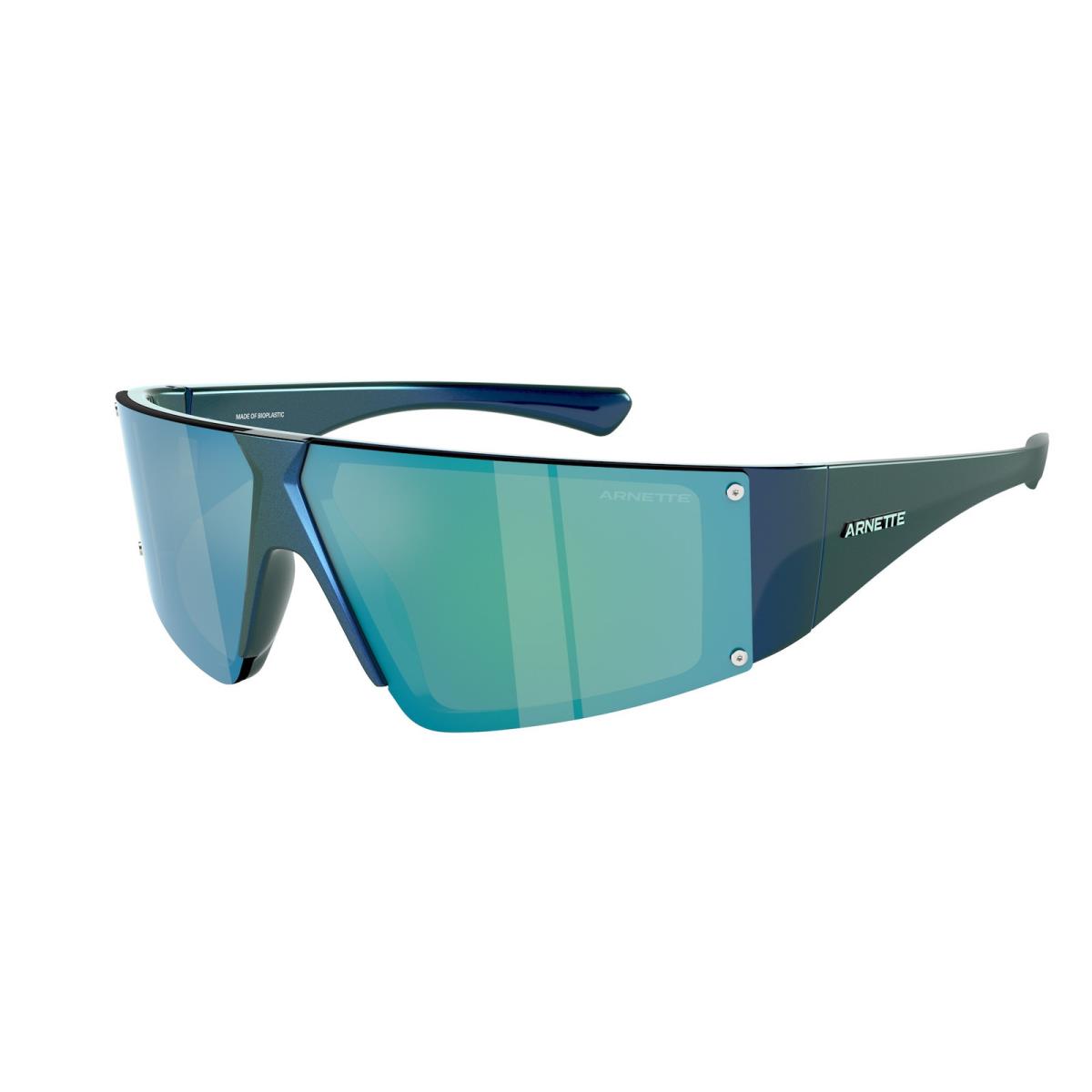 AN4332 291855 Saturnya Polished Ice Blue 69mm Unisex Sunglasses by Arnette