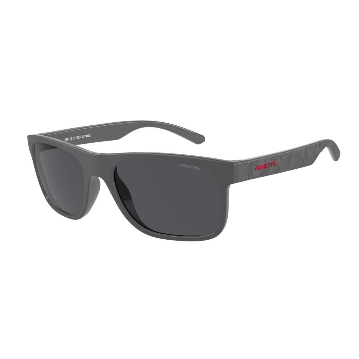 AN4341 287087 Khim Medium Grey Dark Grey 56 mm Men`s Sunglasses by Arnette