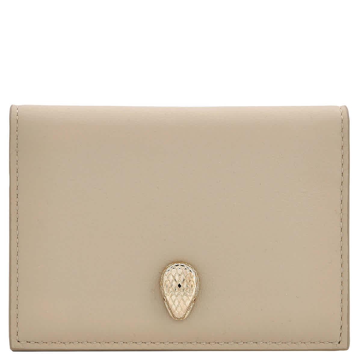 Bvlgari Serpenti Forever Leather Card Holder 293695
