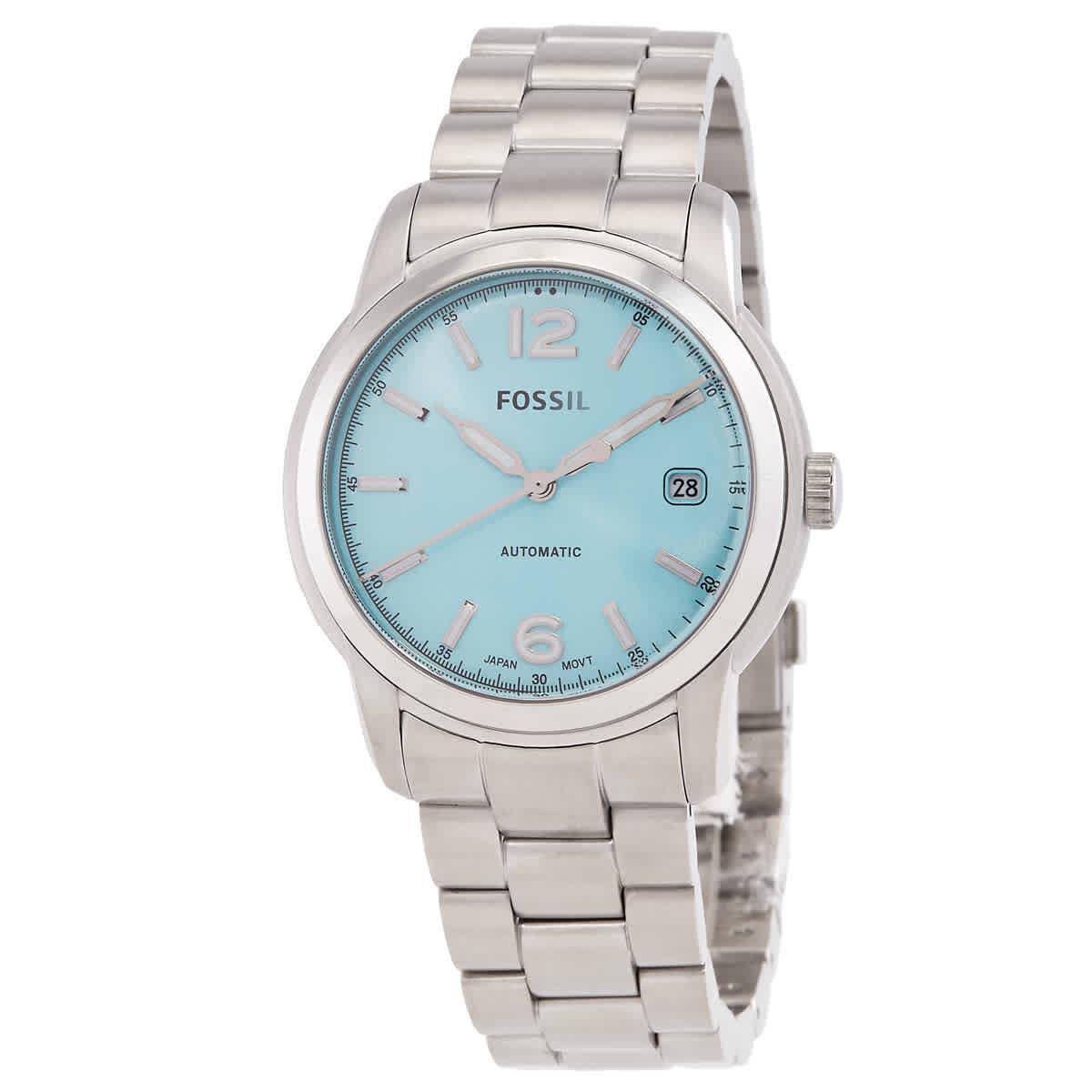 Heritage Automatic Blue Dial Ladies Watch ME3245 by Fossil