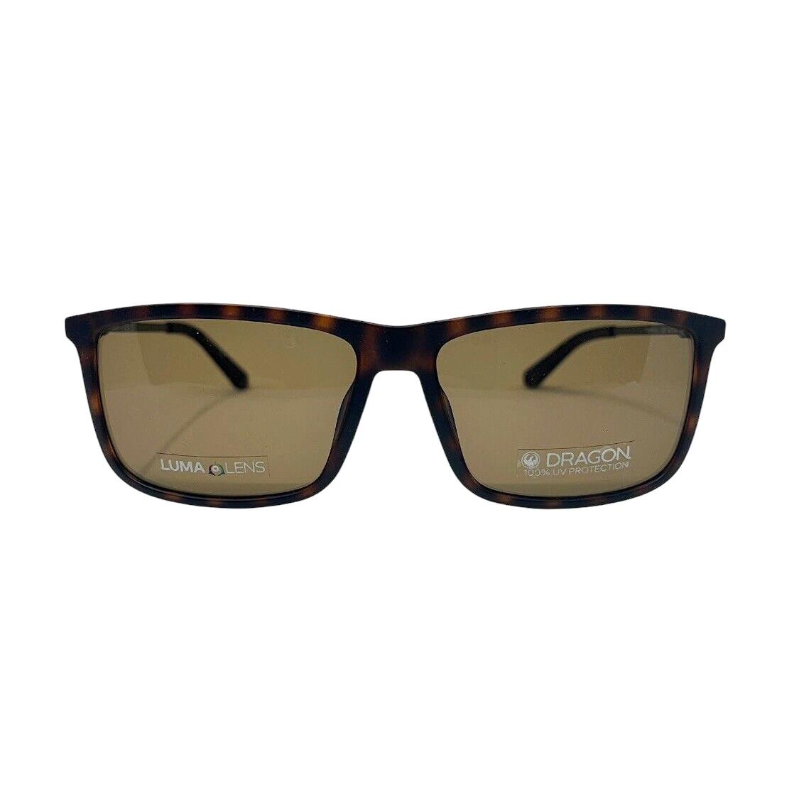 Dragon - Damien LL 242 61/16/145 - Matte Tortoise - Men Sunglasses - Frame: Brown, Lens: Brown, Exact Lens: Brown