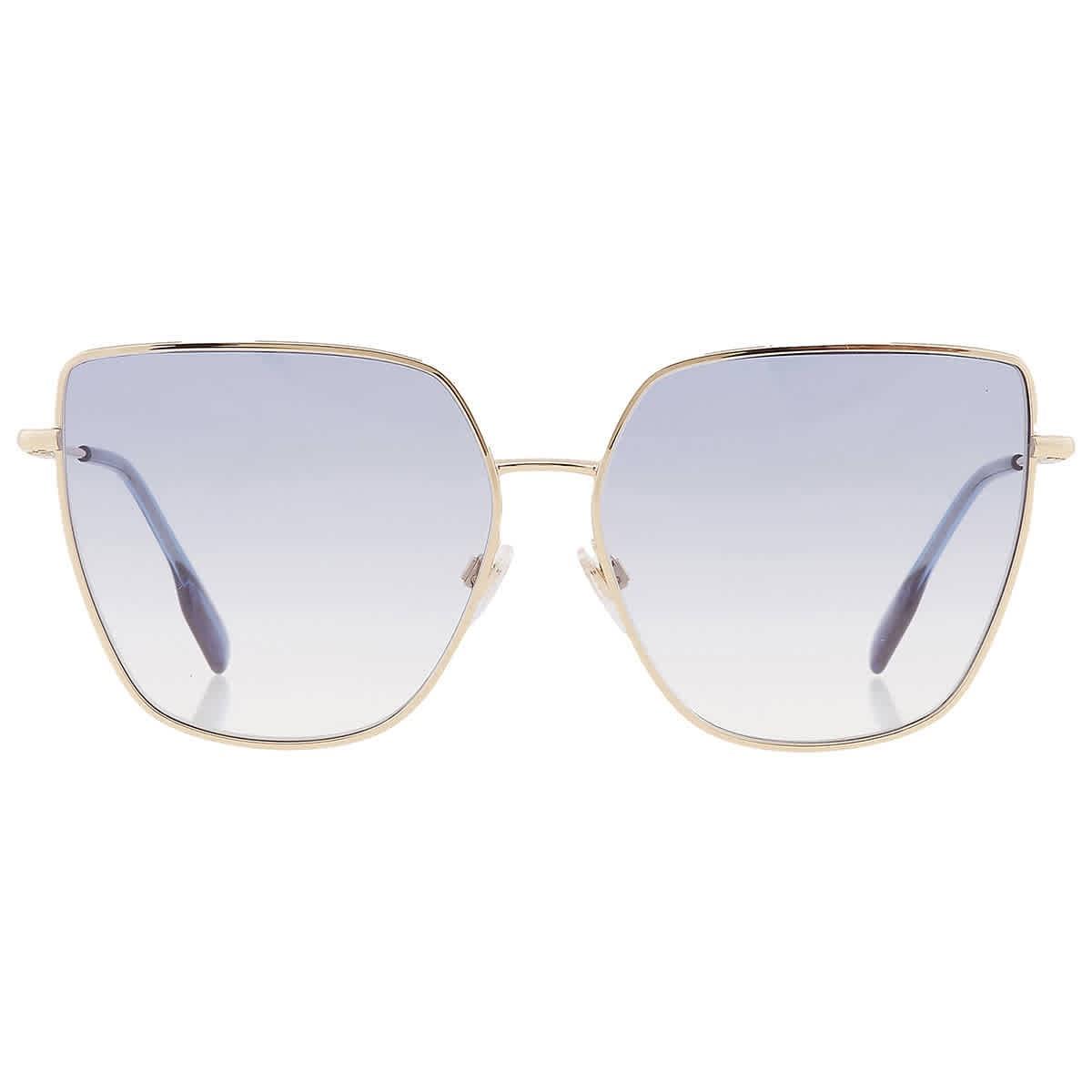 Burberry Alexis Blue Gradient Butterfly Ladies Sunglasses BE3143 110979 61