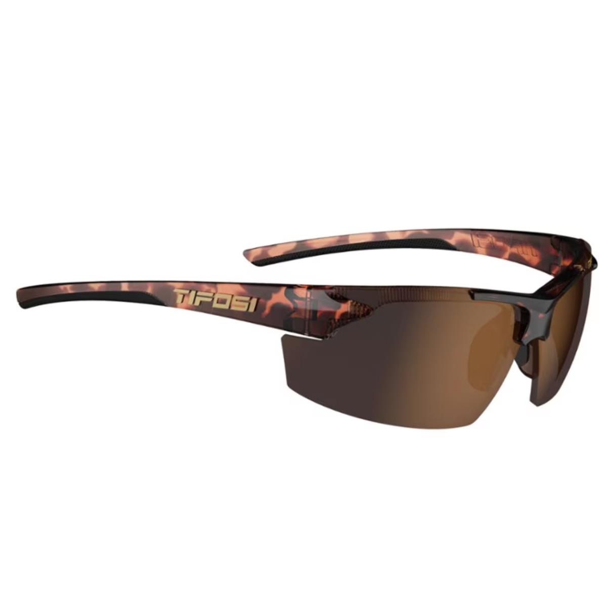 Track Polarized Unisex Sunglasses Tortoise Frame/brown Lens by Tifosi