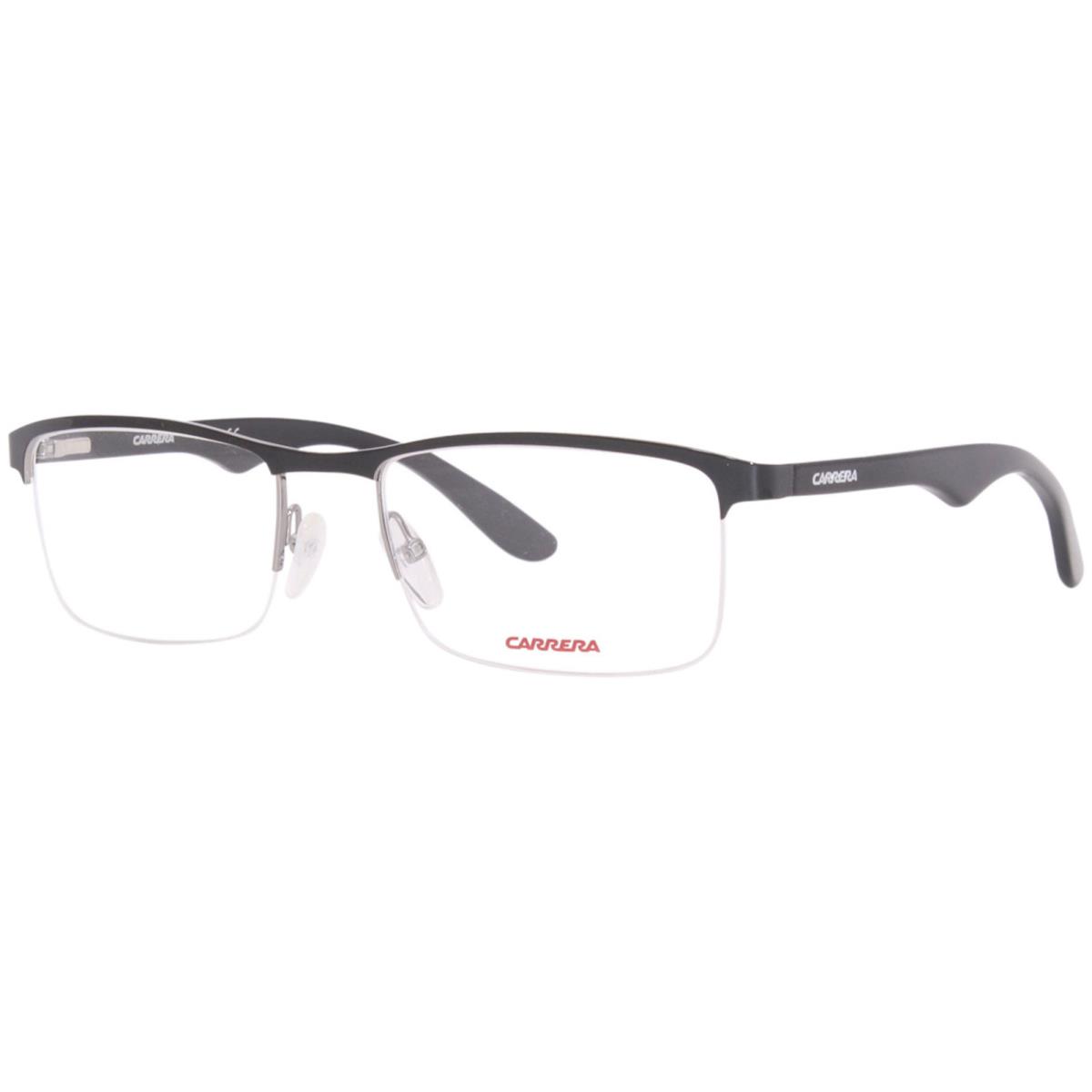 Carrera CA6623 7A1 Eyeglasses Frame Men`s Black/ruthenium Semi Rim 54mm