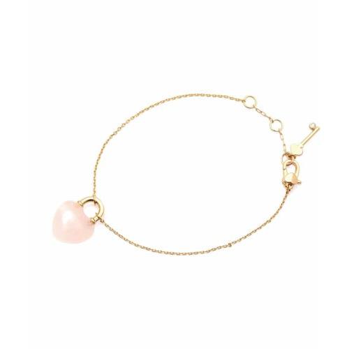 Kate Spade Open Heart Stone Pink Size 7 Inches Bracelet WBRUH567650