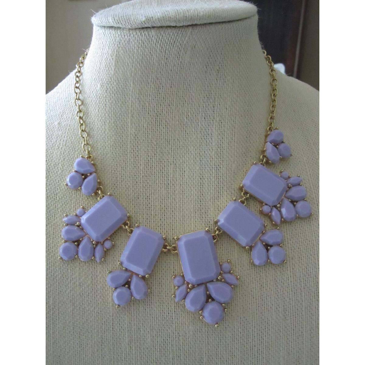 Kate Spade Beautiful Daylight Jewels Necklace- Lavender WBRU9649
