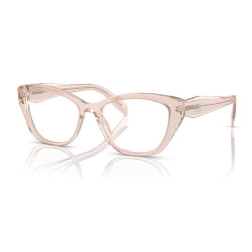 Prada PR 19WV 15J1O1 53mm Women Crystal Geranium Eyeglasses