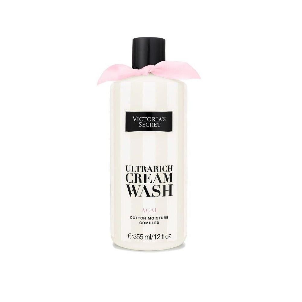 Victoria`s Secret Ultrarich Cream Wash Acai Cotton Moisture Complex 12 oz Cream Wash -Acai by Victoria's Secret