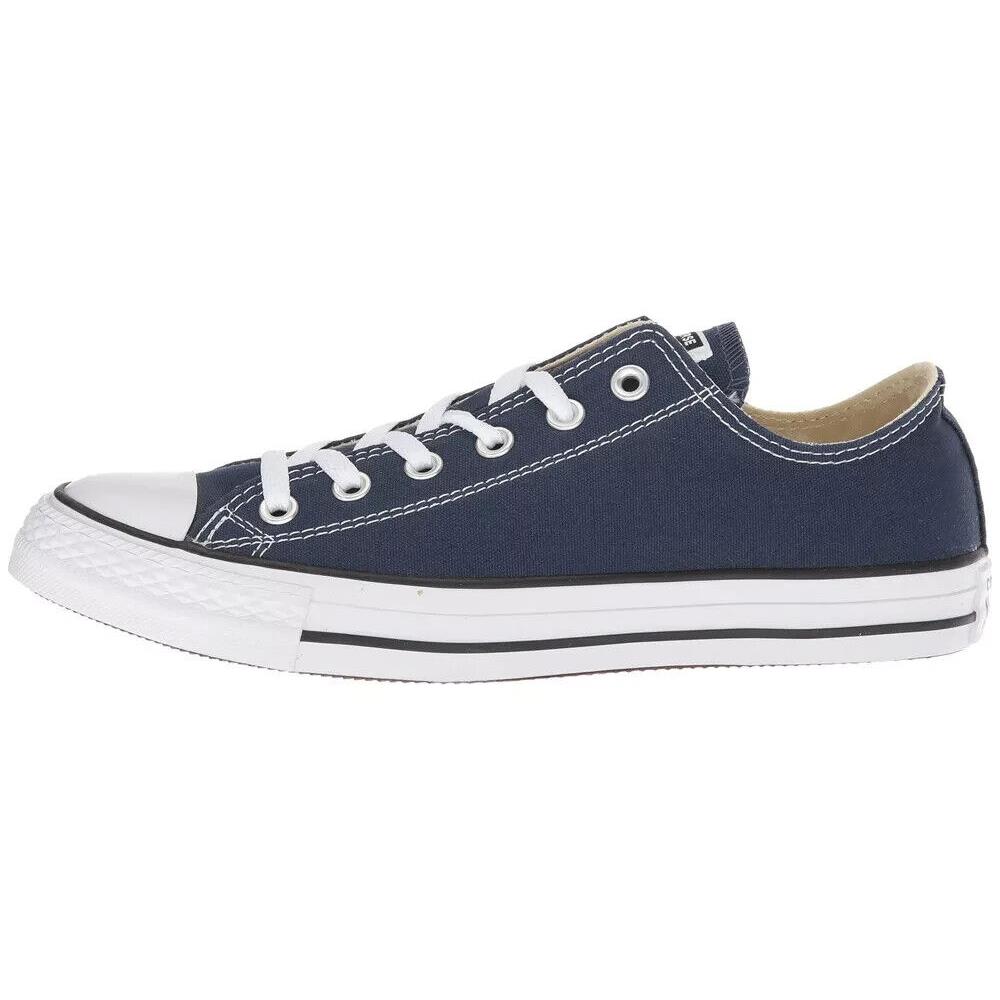 Converse Chuck Taylor All Star Low Top Unisex Canvas Shoes Sneakers Size 10 - Navy