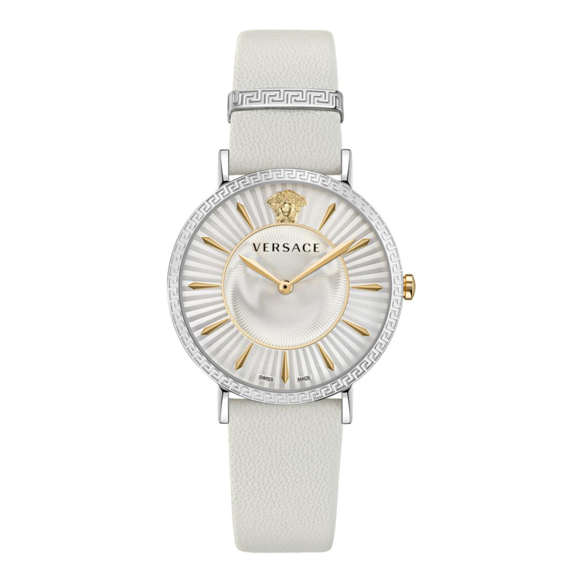 Versace Womens Stainless Steel 38mm Strap Fashion Watch