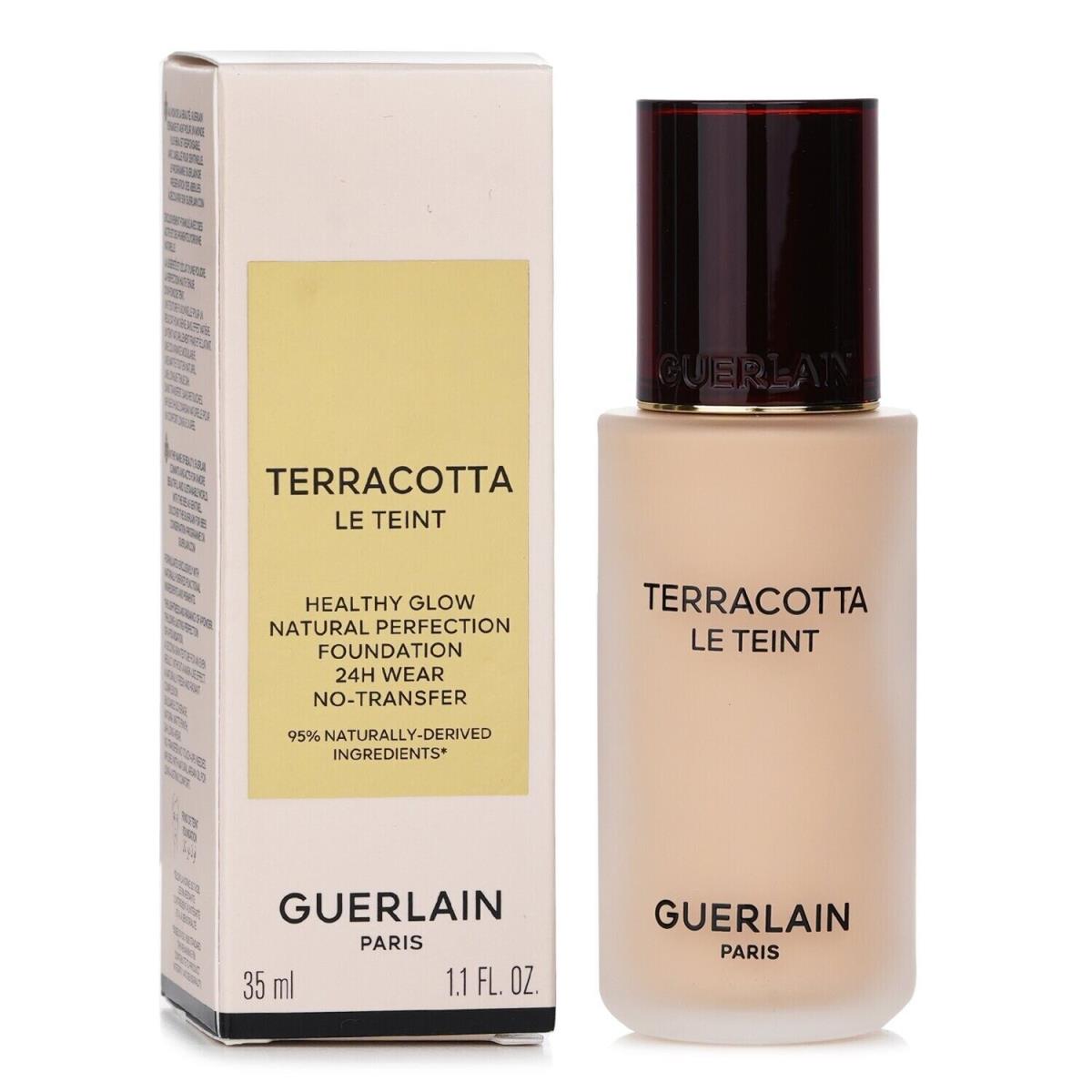 Guerlain Terracotta Le Teint Foundation - 1N Neutral 1.1 oz IN Retail Box