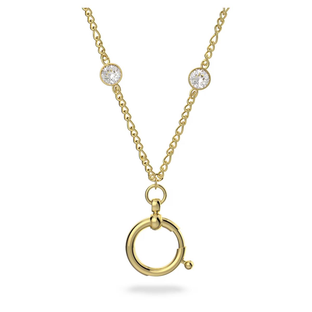Swarovski Curiosa Necklace Yellow - Gold-tone Plated
