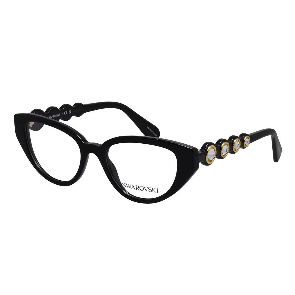 Swarovski SK 2024 1001 Black Plastic Irregular Eyeglasses 50mm