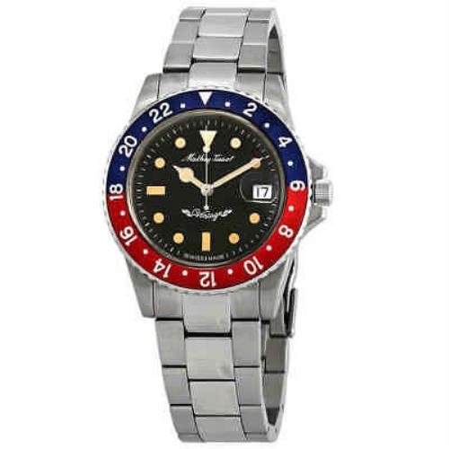 Mathey-tissot Mathey Vintage Automatic Blue and Red Pepsi Bezel 40 mm Men`s
