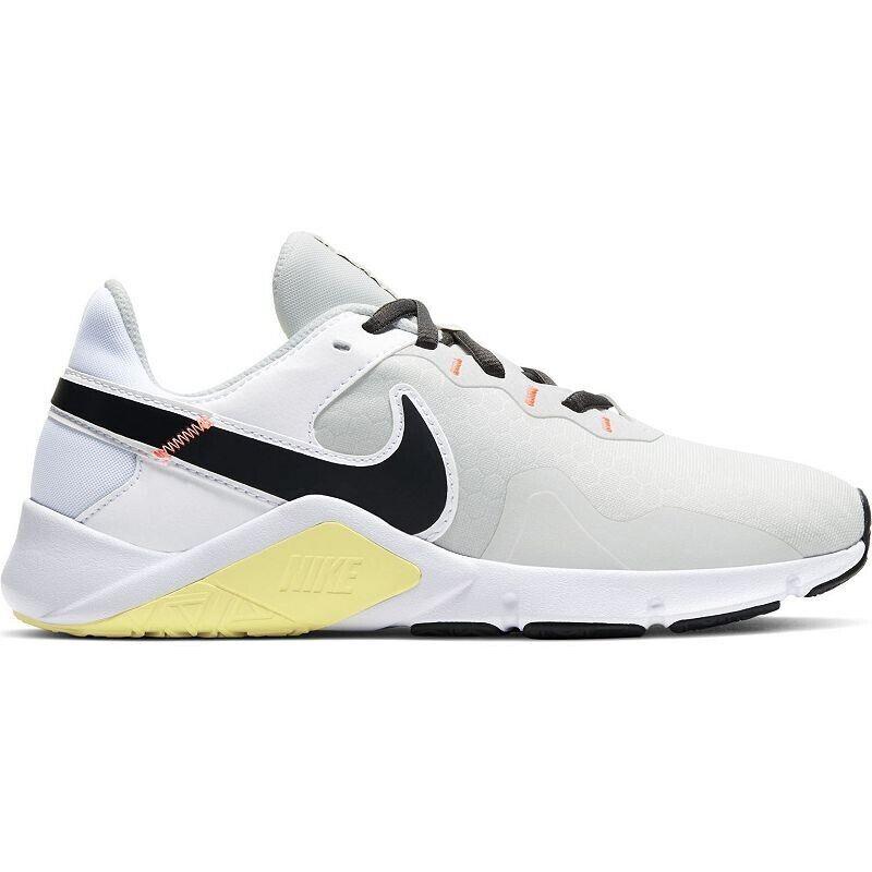 Nike Legend Essential 2 CQ9545-107 Sneakers Women`s 11 White Workout Shoes HAM63 - White