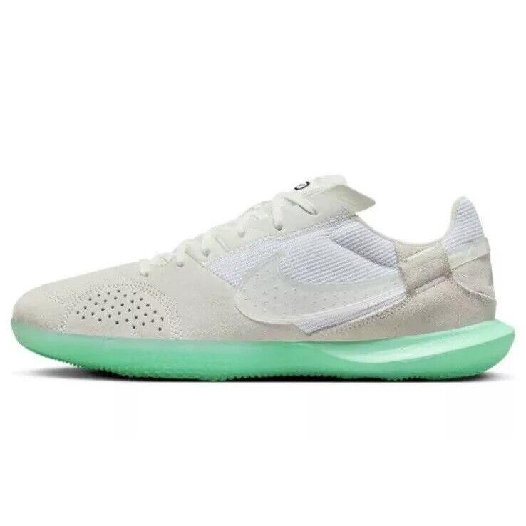 Nike Streetgato Indoor Soccer Shoes Green Glow White DC8466-102 Mens Size 7-9.5