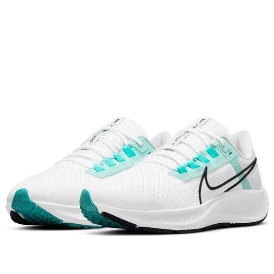 Nike Air Zoom Pegasus 38 CW7358-102 Sneakers Women 12 White Running Shoes HAM158